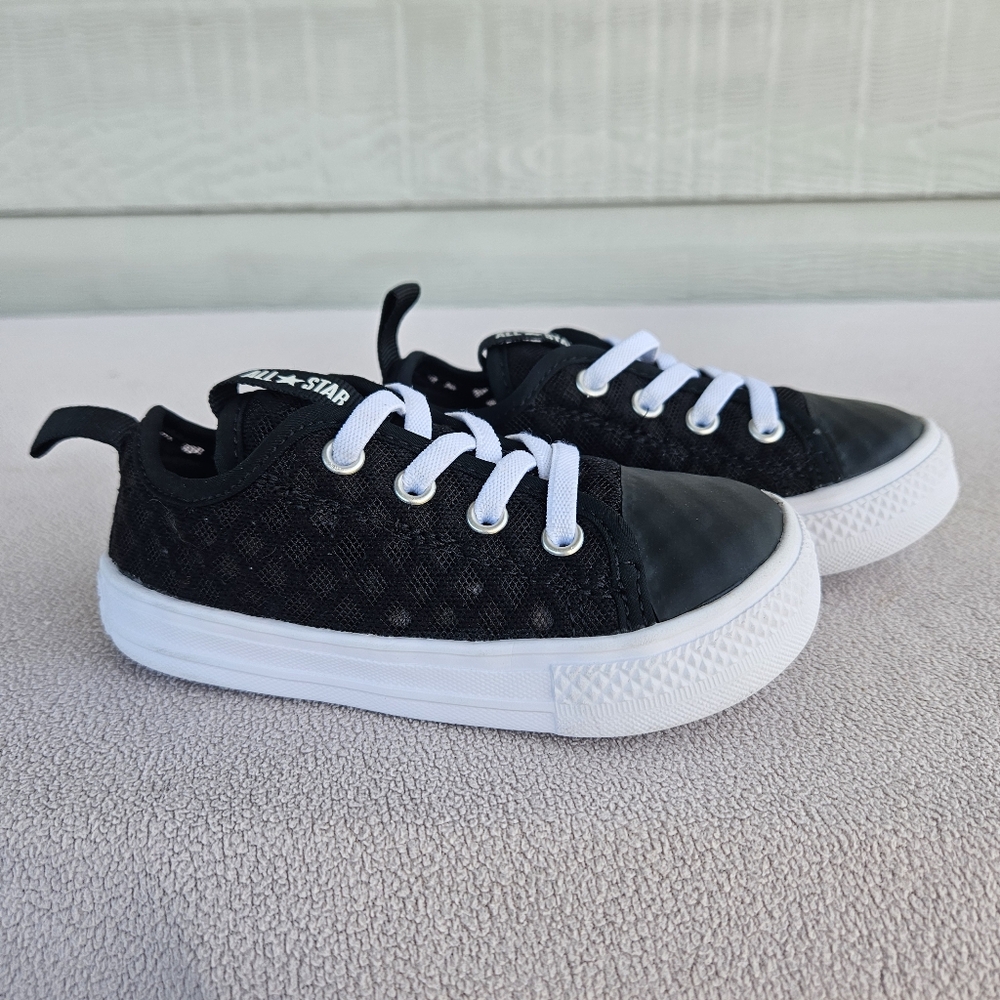 Converse CTAS Superplay Black Slip-On Breathable Sneaker Toddler SZ 8